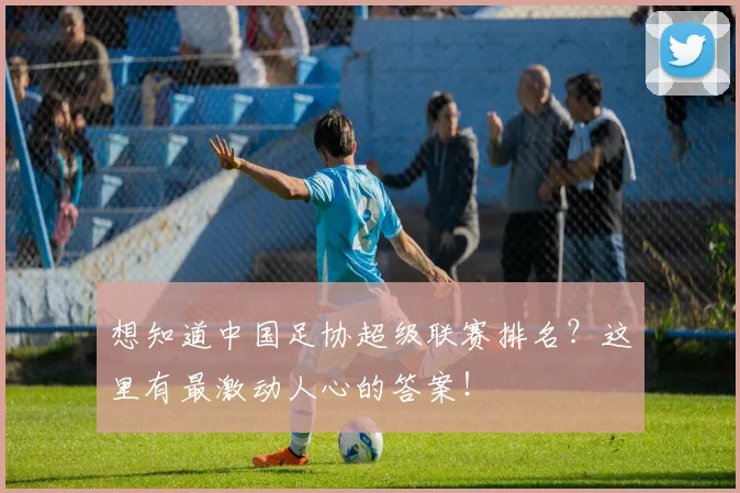 想知道中国足协超级联赛排名？这里有最激动人心的答案！